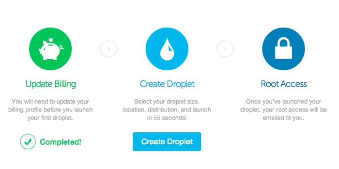 A digitalocean droplet is a VPS server